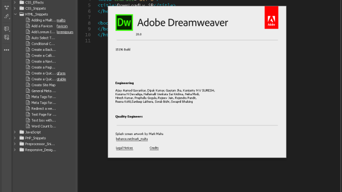 Dreamweaver cs6 mac